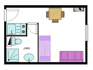 Studio cosy pour 2/3 pers., skis aux pieds, proche commerces et services à Val-Cenis - FR-1-508-235 - Lanslebourg-Mont-Cenis - 5