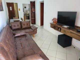 Apto com Varanda e Churrasqueira - 30 m da Praia - Praia Grande - 8