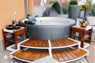 Bükk Penthouse, panoráma jacuzzival - 1