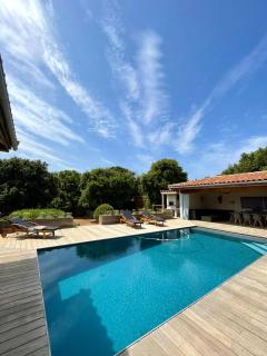 Villa Alivu belle piscine chauffée - Bonifacio - 0