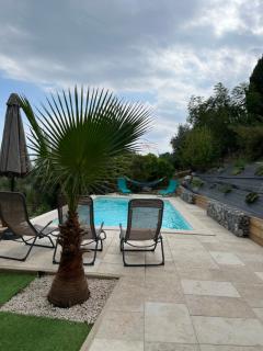 SUPERBE HAUT DE VILLA AVEC VUE SUR LA MER - Vence - 5