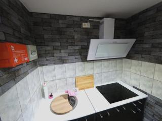 F-1107 Ferienwohnungen Schilfhalm FeWo 03 1 sep Schlafzimmer, Außennbereich - Garz-Rügen - 6