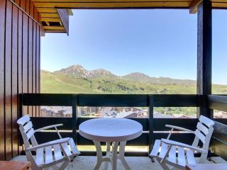 Studio-cabine pour 4 au pied des pistes, vue balcon - FR-1-455-221 - 5