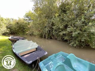 Gîte charmant au bord de l'eau avec canoës, terrasse et jardin à Damvix, au cœur du Marais Poitevin. - FR-1-426-354 - Damvix - 2