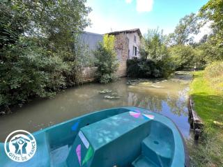 Gîte charmant au bord de l'eau avec canoës, terrasse et jardin à Damvix, au cœur du Marais Poitevin. - FR-1-426-354 - Damvix - 1