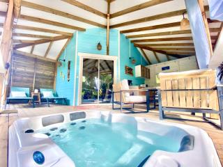 Villa Gaïa - Bungalow Ti-Spa et son jacuzzi privé dans un jardin tropical, séjour en amoureux ou en famille - Le Diamant - 8