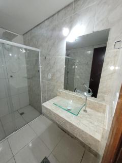 Flat Completo Novo a 350m da praia com piscina - São Vicente - 4