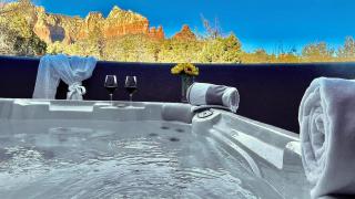 Designer View Villa-rooftop 360 View Deck-hot Tub - Sedona - 7