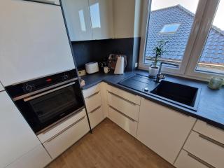 Apartment nahe Meyer Werft in Ostfriesland mit Küche & Netflix - Westoverledingen - 6