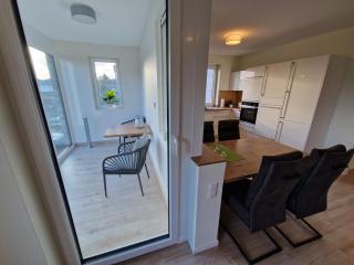 Apartment nahe Meyer Werft in Ostfriesland mit Küche & Netflix - Westoverledingen - 4
