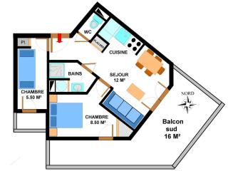 Appartement spacieux 5 pers au pied des pistes avec parking et WiFi - FR-1-508-139 - Lanslevillard - 5