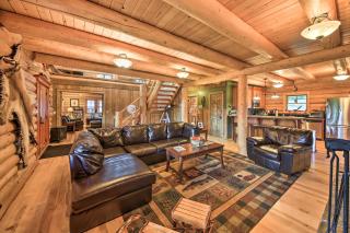 Waterfront Log Home with 95 Acres on Yaak River - Troy - 8