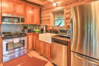 Waterfront Log Home with 95 Acres on Yaak River - Troy - 3