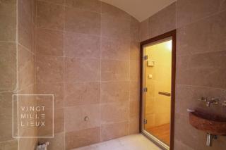 Domaine Spa Perret-Piscine Été-Promo 2 Nuits avec 1H Jacuzzi Offerte ! Giverny à 3Mn-Jardins Monet-Le Vexin-Parc 3Ha-Aire de Jeux Enfants-Ping Pong-Options Breakfast-Dîner-Billard-Sauna-Fitness-Hammam-Château ArtDéco MasterSuite en B&B ou Gîte de Charme - Sainte-Geneviève-lès-Gasny - 3