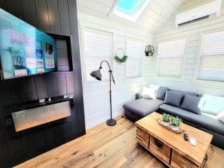 NEW Nook Tiny Home with Deck Firepit Skylights - 5