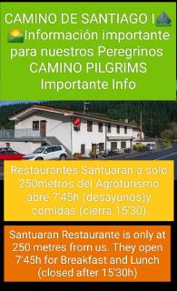 Agroturismo Erlete Goikoa -ESTAMOS EN EL CAMINO DE SANTIAGO -WE ARE ON THE CAMINO DE SANTIAGO - Deba - 4