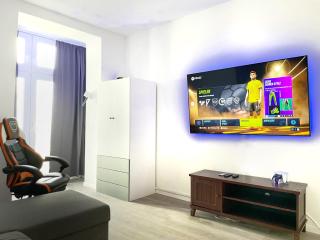 JayBnB - Gaming Apartment PS5 65 Zoll 4K TV Wohnung mit Balkon - Dortmund - 2