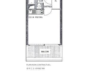 Studio skis aux pieds aux Menuires pour 3 personnes, balcon et casier à skis - FR-1-452-3 - Les Menuires - 5