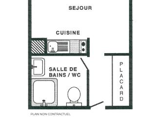 Studio cosy pour 2 personnes, skis aux pieds, Les Menuires - FR-1-452-121 - Les Menuires - 5