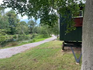 The Shepherd's Hut - Wild Escapes Wrenbury off grid glamping - ages 12 and over - 3
