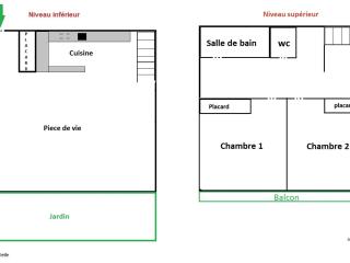Duplex lumineux avec terrasse et balcon, proche centre et pistes, parking, WiFi - FR-1-598-71 - Les Gets - 8
