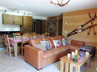 Grand appartement familial avec garage et WiFi, 3 chambres pour 8 personnes - FR-1-598-55 - Les Gets - 0