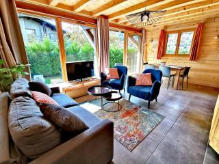 Appartement duplex 3 pièces près des pistes, jardin, terrasse, Wi-Fi, parking couvert - FR-1-598-80 - Les Gets - 0