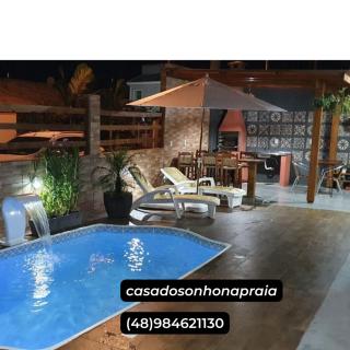 Casa na Praia do Sonho com Piscina e Jardim. - 9
