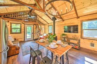 Rustic-Chic Woodland Hideaway with Hot Tub! - 0