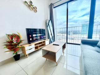 C 1-5 Pax Cozy home Studio 3Bed WIFI&TV Trefoil Setia Alam SCCC - Setia Alam - 9