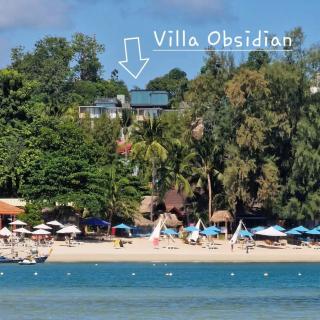 Villa Obsidian, with staff, sea view and walk to Choeng Mon beach - Choeng Mon Beach - 3