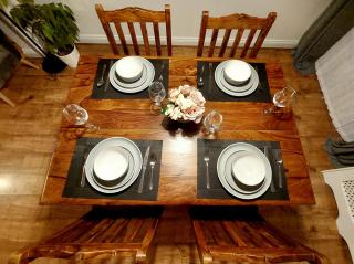 Lancaster House - Entire 4Bed House Serviced Accommodation Newcastle FREE WIFI & FREE 1 OFF STREET PARKING SPACE UK - 3