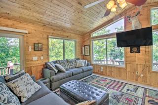 Big Lake Getaway with Private Beach and Fire Pit! - - 8