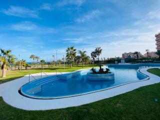 Precioso apartamento 1ª línea de playa con piscina - Roquetas de Mar - 0