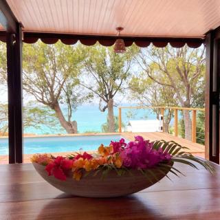 Le Caillou *** Belle villa, 4 chambres, piscine, vue mer *** - Le Diamant - 6