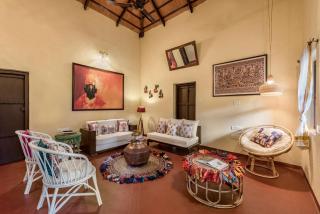 SaffronStays Sattva - 2BR Konkani-style eco farmhouse with wood-fired copper baths, orchard, forest walks & stargazing - 9