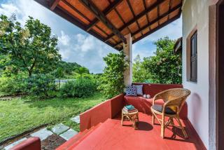 SaffronStays Sattva - 2BR Konkani-style eco farmhouse with wood-fired copper baths, orchard, forest walks & stargazing - 8