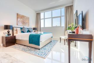Intimate Studio in Damac Ghalia Jumeirah Village Circle by Deluxe Holiday Homes - Dubai - 4