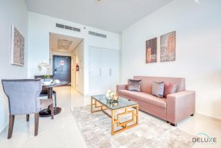 Intimate Studio in Damac Ghalia Jumeirah Village Circle by Deluxe Holiday Homes - Dubai - 9