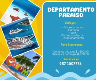 Departamento Paraiso Cozumel - Cozumel - 1