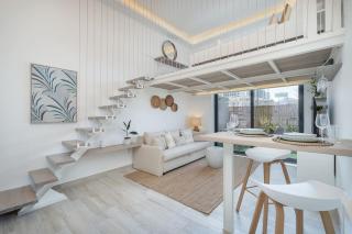 Charming Loft with Spacious Terrace in JVC - Dubai - 0