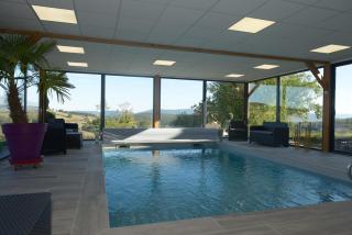 Gîte de Bellevue avec piscine intérieure privative - Bergesserin - 9