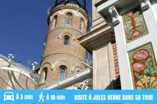 GRAND STUDIO AMIENS GARE TOUT CONFORT WIFI NETFLIX 2PERS - Amiens - 3