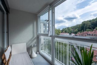 TAMLiving Ljubljana 2BR Center 3 Bridges Great View Kitchen - Ljubljana - 4
