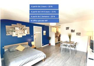 Appartement entier Moissac centre 30 m2 calme avec cour intérieure pour vélos à 50m du marché de Moissac - Moissac - 0