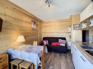 Studio rénové 2 étoiles, 4 pers, parking, La Toussuire - FR-1-417-112 - La Toussuire - 0