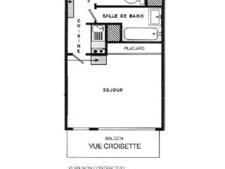 Studio rénové, ski aux pieds, balcon ensoleillé, 4 pers., centre des Menuires - FR-1-452-195 - Les Menuires - 2