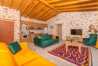 Havuzu dışarıdan görünmeyen jakuzili özel havuzlu lüks villa - Kalkan - 9