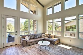 Fireplace, Mogollon Rim Views Luxury Pine Home - Pine - 6