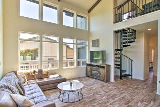 Fireplace, Mogollon Rim Views Luxury Pine Home - 5